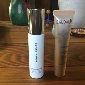 Rodman and Fields and Caudalie tinted SPF